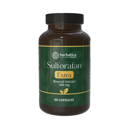 Sulforafán EXTRA - extract de broccoli 500 mg, 60 capsule - Herbatica