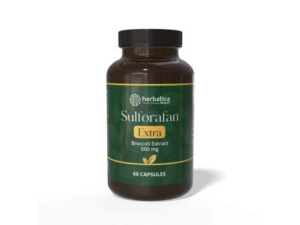 Sulforafán EXTRA - extract de broccoli 500 mg, 60 capsule - Herbatica