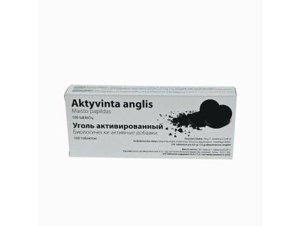 Cărbunele activ - supliment alimentar - 100 de tablete x 0,28 g - OLYMP