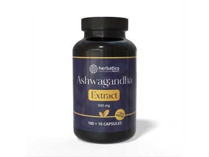 Ashwagandha capsule vegane - extract 7% withanolide - 110 capsule - Herbatica
