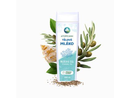 ATOPICANN lapte natural pentru corp pentru piele sensibilă - 250 ml - Annabis