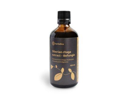 Befungin - tinctură cu extract din ciupercă sibiriană - 100 ml - Herbatica