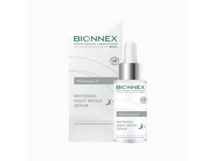 Ser de noapte regenerant cu efect de albire Whitexpert - 30 ml - Bionnex