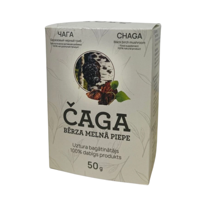 Ceai de chaga 100% natural - 50 g
