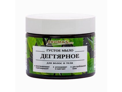 Săpun de smoală pentru corp și păr - 250 ml - Aroma'Saules