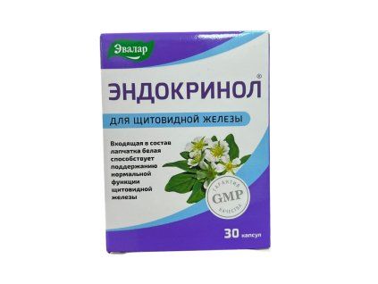 Supliment nutritiv Endocrinol 30 comprimate Evalar