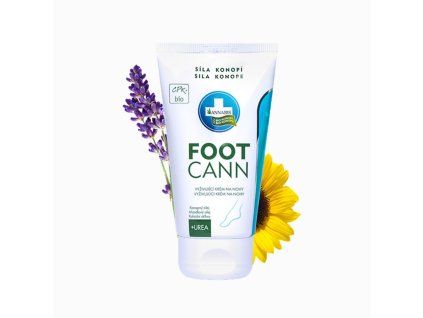 FOOTCANN BIO cremă pentru picioare cu uree - 75 ml - Annabis