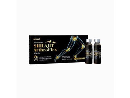 MUMIO din Himalaya (Shilajit) supliment alimentar ArthroFLEX - 10 buc. x10 ml - Herbin