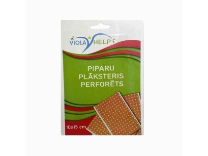 Plasture încălzitor cu capsaicină și extract de ardei - 10x15 cm - ViolaHelp