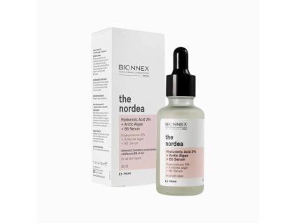 Ser cu acid hialuronic 2% și vitamina B5 - 30 ml - Bionnex