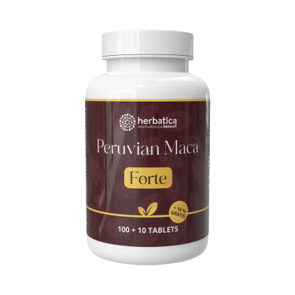 Maca Peruană Forte 250 mg - 110 comprimate - Herbatica
