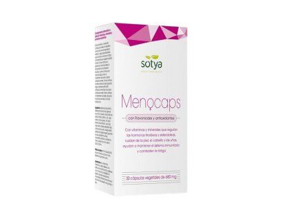 MenoCaps supliment nutritiv pentru menopauză 30 capsule Sotya
