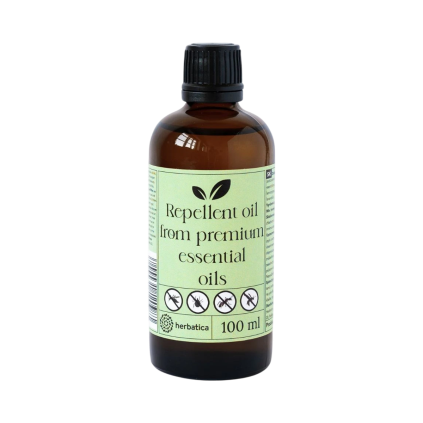 Repelent uleios din uleiuri esențiale premium - 100 ml - Herbatica