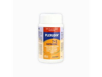 Plerudin tablete cu vitamina - pentru vene sănătoase, circulație și protecția celulelor - 100 tablete - InVitro