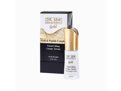 Ser de lifting facial cu aur și complex peptidic - 30ml - Dr.Sea