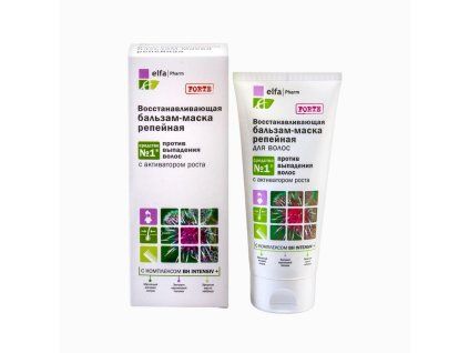 Mască regenerantă cu brusture pentru păr - 200 ml - Elfa Pharm