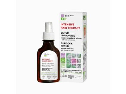 Ser împotriva căderii părului Intensive Hair Therapy Burdock - 100 ml - Elfa Pharm