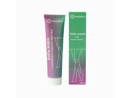Sofia cremă pentru vene varicoase cu extract de lipitoare medicinală - 150 ml - Herbatica