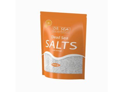 Sare din Marea Moartă cu extract de portocală - 500g - Dr. Sea
