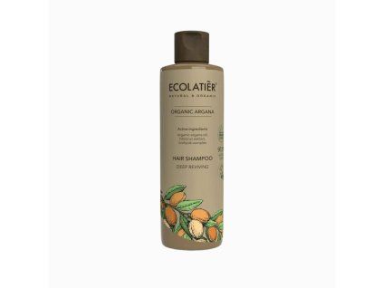 Șampon de păr cu nutriție profundă Organic Argana - 250 ml - Ecolatier