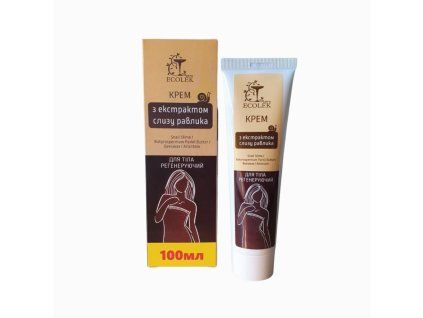 Cremă regeneratoare de corp cu extract de mucus de melc - 100 ml - Ecolek