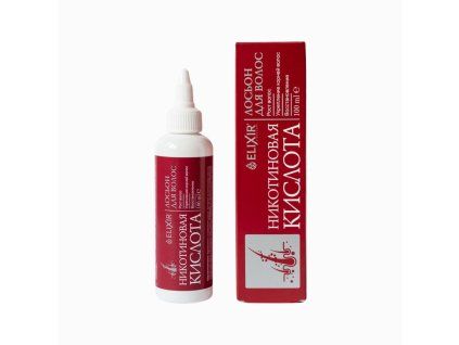 Apă de păr cu acid nicotinic - 100ml - Elixir