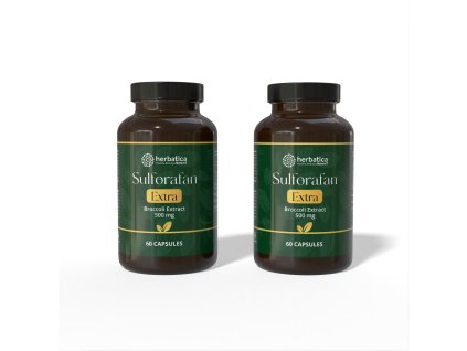 Set redus 2x Sulforafan EXTRA – extract de broccoli 500 mg