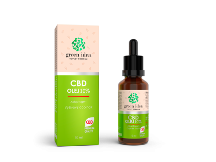 CBD ulei 10 % 10 ml - Green idea