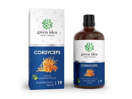 Cordyceps - tinctură fără alcool 100 ml - Green idea