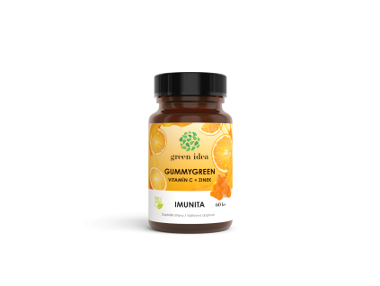 Gummygreen - Vitamina C + zinc 60 buc - Green idea
