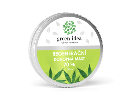 Unguent regenerant din cânepă 70 % 100 ml - Green idea