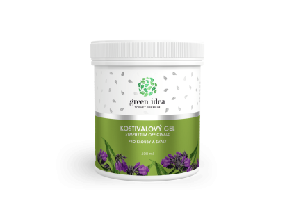 Gel de masaj cu comfrey 500 ml - Green idea