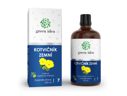Tribulus terestru - tinctură fără alcool 100 ml - Green idea