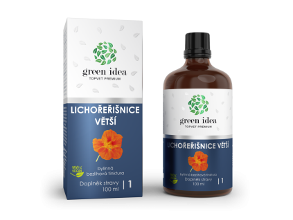 Capucină - tinctură fără alcool 100 ml - Green idea
