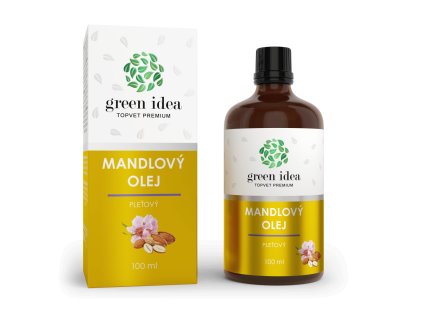 Ulei pentru față cu migdale 100 ml - Green idea