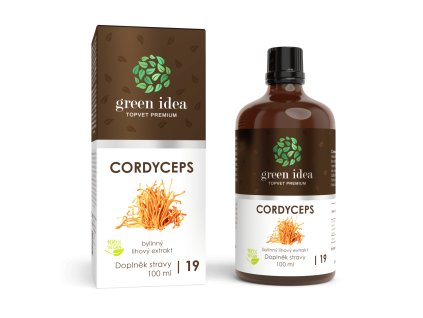 Tinctură de Cordyceps - picături 100 ml - Green idea