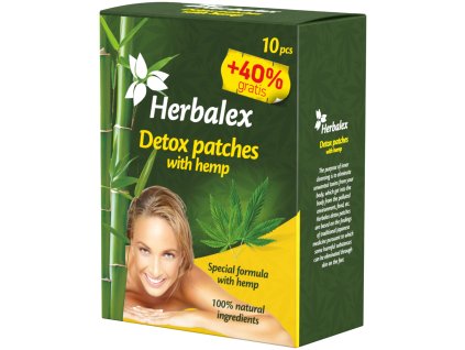 Herbamedicus GmbH Herbalex – Plasturi detoxifiante cu canabis 14 buc - Green idea