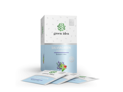 Herbex Salviagreen – ceai din plante 20 plicuri – Green idea