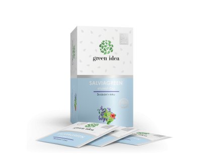 Herbex Salviagreen - ceai din plante 20 de pliculețe - Green idea
