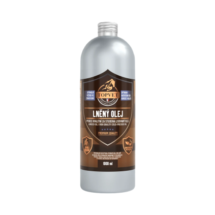 Ulei de in pentru cai - 1000 ml - Green idea