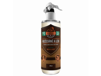 Pieptene și lustru pentru cai 500 ml - Green idea