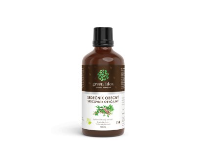 Tinctură de Păducel - picături 50 ml - Green idea