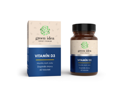 Vitamina D3 – Capsulele 60 buc. – Green idea