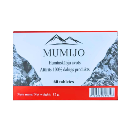 Altai Mumio Shilajit - 60 comprimate - BIOVIT LLC