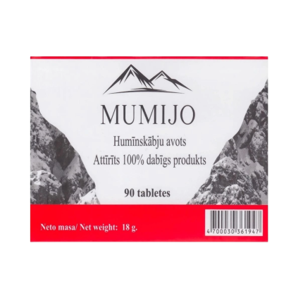 Altai mumio Shilajit - 90 comprimate - BIOVIT LLC