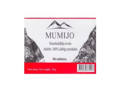 Altaian mumio Shilajit - 90 comprimate - BIOVIT LLC