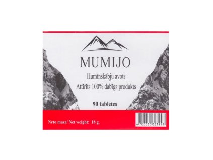 Mumiul Altai Shilajit - 90 tablete - TML