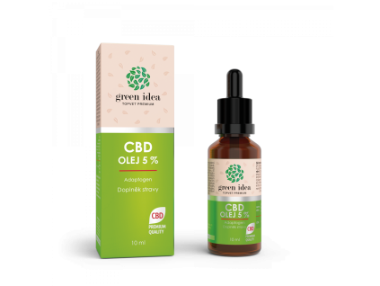 Ulei CBD 5 % – 10 ml – Green idea