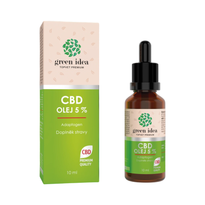 Ulei CBD 5% – 10 ml – Green idea