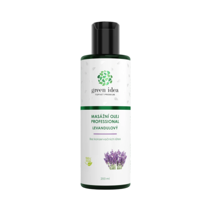 Ulei de masaj cu lavandă 200 ml – Green idea